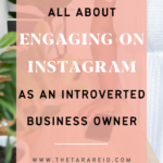 Engaging on Instagram as an Introvert Without Draining Your Energy Pin