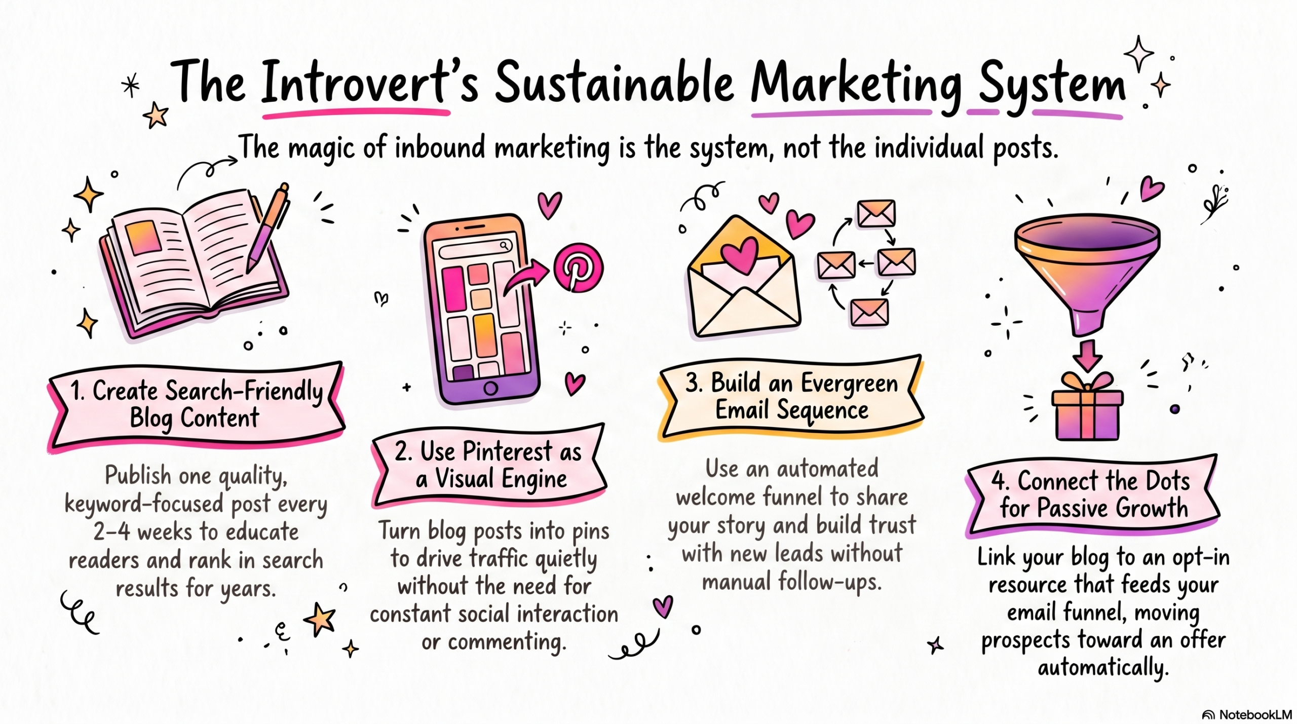 Inbound Marketing for Introverts Infographic